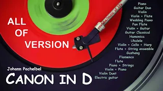 Canon in D - All versions