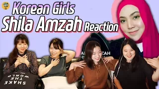 Korean Girls React to Shila Amzah !!!!! Finally!!!!!