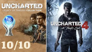 The BEST Uncharted Platinum! - Uncharted 4: A Thief's End - Legacy of Thieves Collection PS5