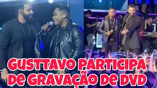 Gusttavo Lima participa da gravação do DVD de Junior Marques em Laguna-GO