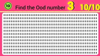 Find the Ood number challenge || 1 to 10 Level || and 10 second time || EmojiQuiz_200 ||