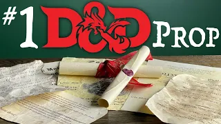 The MOST IMPORTANT Prop YOU NEED In Your D&D Game!!! (Making D&D Props)