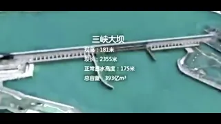 Video Simulation after 3 Gorges Dam Collapse China