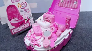 6 minutes Satisfying with Unboxing Pink beauty Play set ll ASMR ll Disney Minnie Mouse