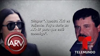 Conversaciones íntimas entre El Chapo y su esposa | Al Rojo Vivo | Telemundo