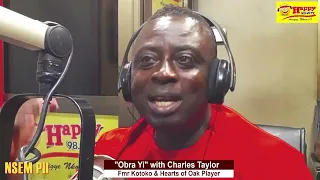 Watch: Charles Taylor, fmr Hearts & Kotoko Player on "Obra Yi" with Rev Nyansa Boakwa & the Team