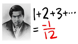 the most famous Ramanujan sum 1+2+3+...=-1/12