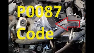 Causes and Fixes P0087 Code: Fuel Rail/System Pressure Too Low