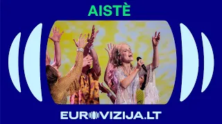 EUROVIZIJA.LT |  Aistè – „We Will Rule The World“