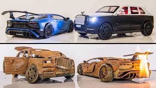 Rolls-Royce Cullinan vs Lamborghini Aventador - Restoration Abandoned Model Cars