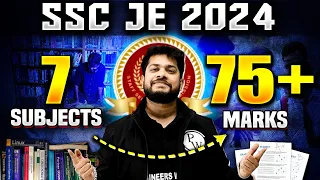 SSC JE 2024 | 7 Most Important Subjects🔥🔥 | SSC JE Civil Engineering | SSC JE Strategy