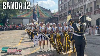 Banda 12 - Band Parade And Drill - Las Piñas Fiesta 2023 | Steven Mateo TV