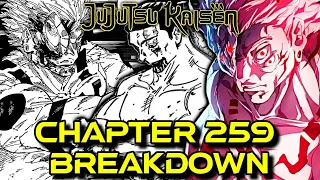 Jujutsu Kaisen Chapter 259 Explained - Sukuna's Flames and Maybe the Return of an Old Friend