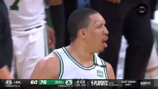 GRANT WILLIAMS WAS ON FIRE 7 3s 🔥🔥 BOSTON CELTICS ELIMINATE MILWAUKEE BUCKS