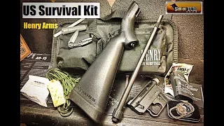 New Henry Rifle US Survival Kit