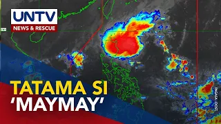 Bagyong ‘Maymay,’ posibleng tumama sa Aurora-Quezon area; babala ng bagyo, nakataas na