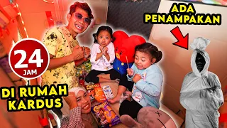 GAWAT‼️ ADA PENAMPAKAN SEREM BANGET‼️😱 KITA DIAM 24 JAM DI RUMAH KARDUS‼️😱