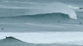 scoring head high + offshore WAVES all day! SURFING PARADISE NEWQUAY CORNWALL