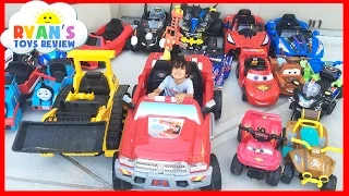 HUGE POWER WHEELS COLLECTIONS Ride On Cars for Kids Compilations  Part 1