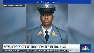 NJ state trooper dies during training exercise