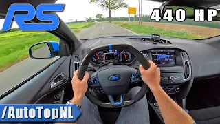 FORD FOCUS RS MK3 440HP MILLTEK POV Test Drive by AutoTopNL