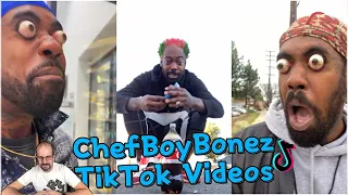 Reaction to Big Eye Popping CHEFBOYBONEZ | @CHEFBOYBONEZ Tiktok Videos