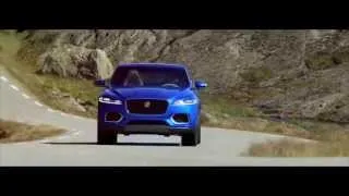 Jaguar C-X17 concept running footage