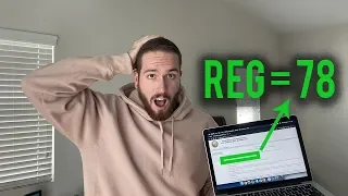 How to Pass REG CPA Exam with a "78" in 20 Days! **First Try**