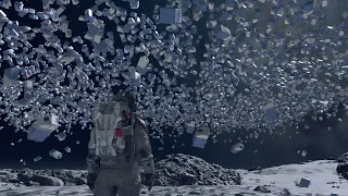 Starfield - Dropped 10000 Cartons of Milk on the Moon (Starfield physics)