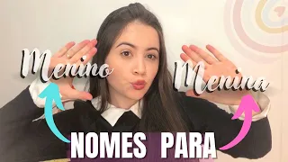 ESCOLHENDO O NOME DO NOSSO BEBÊ!!!