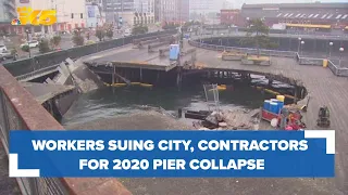 Workers hurt in 2020 Pier 58 collapse suing City of Seattle, contractors