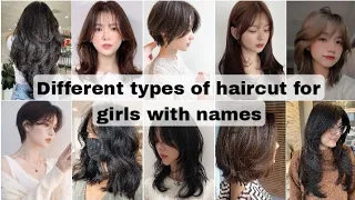 Different types of Haircut for girls/women with names | Latest Haircut ideas | The Queen of Fashion|