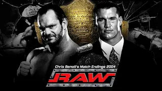 All Chris Benoit's RAW Match Endings in 2004