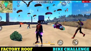 Free Fire Factory ONLY BIKE CHALLENGE | King Of Factory Fist Fight | Garena Free Fire - SAROJ GAMER