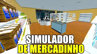 Expandi o Mercado e Lotei de PRATELEIRAS! - Supermarket Simulator #6