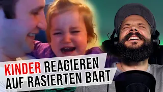 Wie Kinder krass auf rasierte Bärte reagieren!