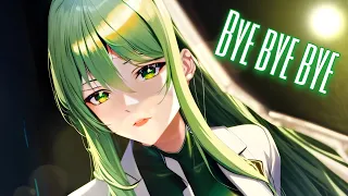 Nightcore - Bye bye bye [Rock version] {lyrics}