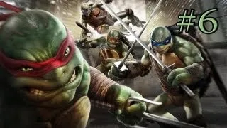 прохождение игры teenage mutant ninja turtles out of the shadows часть 6
