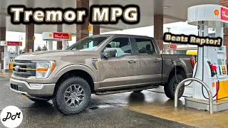 2021 Ford F-150 Tremor – MPG Test | Real-world Highway Range