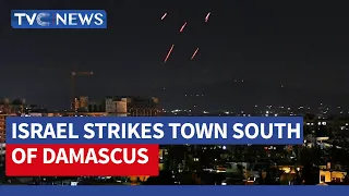 Israeli Missiles Strike Syrian Town South of Damasucus