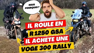 Il roule en R1250 GSA, il achète une Voge 300 Rally ! Présentation et test du petit trail chinois