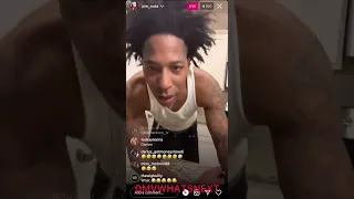 YNE SOSA FRESH HOME FROM JAIL GOT SOME WORDS FOR @barbarason_tv #antglizzy #ynesosa