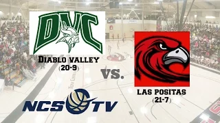 Las Positas vs Diablo Valley College Men's Basketball FULL GAME LIVE 2/24/17