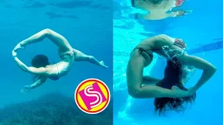 Flexibility and Gymnastics On Water Musical Videos Compilation | Top Gymnasts 2018