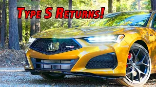 The Hottest Acura Sedan Ever | 2022 Acura TLX Type S Review