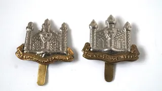 World War Two Cambridgeshire Regiment Cap Badge