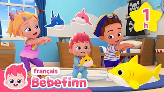 Bebefinn Baby Shark et plus de chansons | +Comptines | Bebefinn français👶Chansons pour Enfants