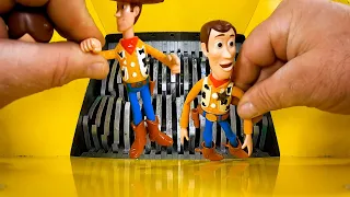 Shredder Vs Toy Story Woody- Best Shredding Machine Experiment