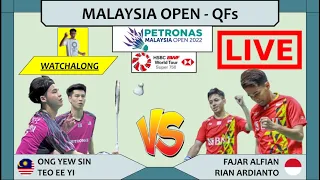 YASSIN/ZAIYI 🇲🇾 vs. ALFIAN/ARDIANTO 🇮🇩 LIVE! Malaysia Open QFs 大马公开赛 | Darence Chan Watchalong