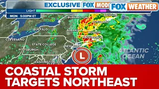 Coastal Storm Targets The Northeast Days After Lee